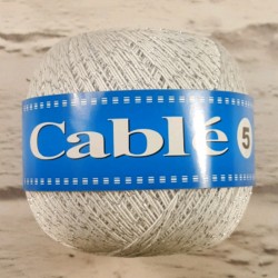 Kordonek Cable 5 Biały Ze...