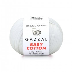 Baby Cotton Biały 3410